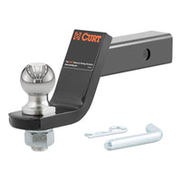 4 IN DROP LOADED BALL MOUNT W/ 2" BALL-SPENCER TRAILER PARTS