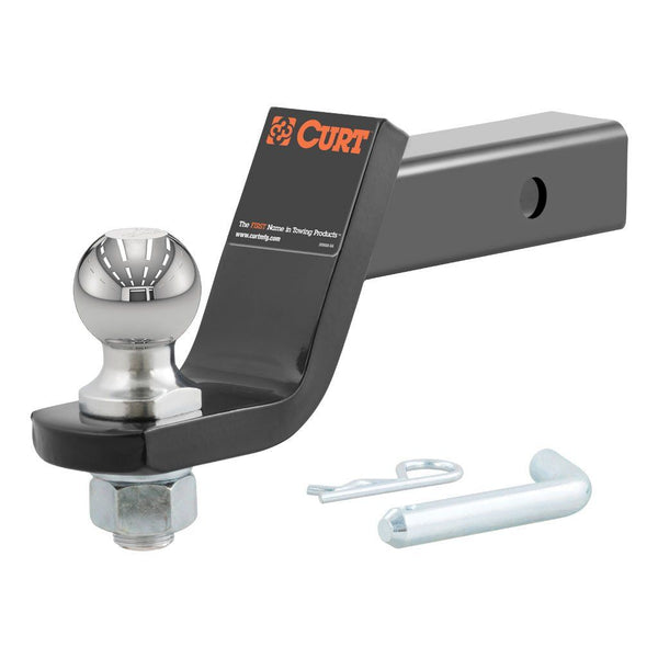 4 IN DROP LOADED BALL MOUNT W/ 2" BALL-SPENCER TRAILER PARTS
