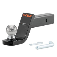 4'' BALL MOUNT W/ 2" BALL- SPENCER TRAILER PARTS