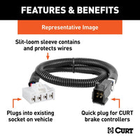 51342-HARNESS WITH QUICK PLUG,BULK-Spencer Trailer Parts