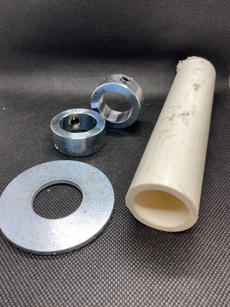 TARP END KIT: PVC PIPE, WASHERS, AND BEARING-Spencer Trailer Parts