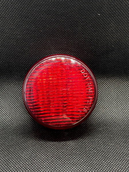RED 2.5" Round Side Marker light Clearance 13 Diodes- SPENCER TRAILER PARTS