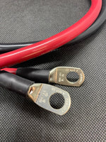 Spartan Power Battery Cable 2 Foot 4 Gauge AWG Wire Set-Spencer Trailer Parts