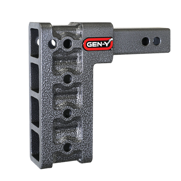 MEGA-DUTY 2'' Shank 7.5'' Drop 1.5K TW 10K Hitch Only-SPENCER TRAILER PARTS