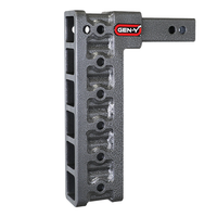 MEGA-DUTY 2'' Shank 12.5'' Drop 1.5K TW 10K Hitch Only (Stabilizer Kit Recommended:GH-0100)SPENCER TRAILER PARTS