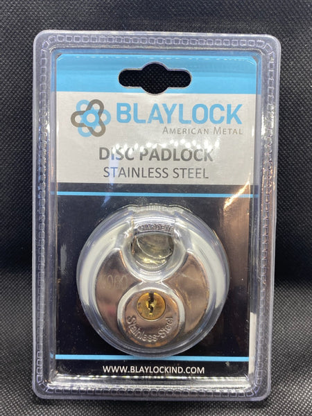 Stainless Steel Disc Padlock-TL-45-SPENCER TRAILER PARTS
